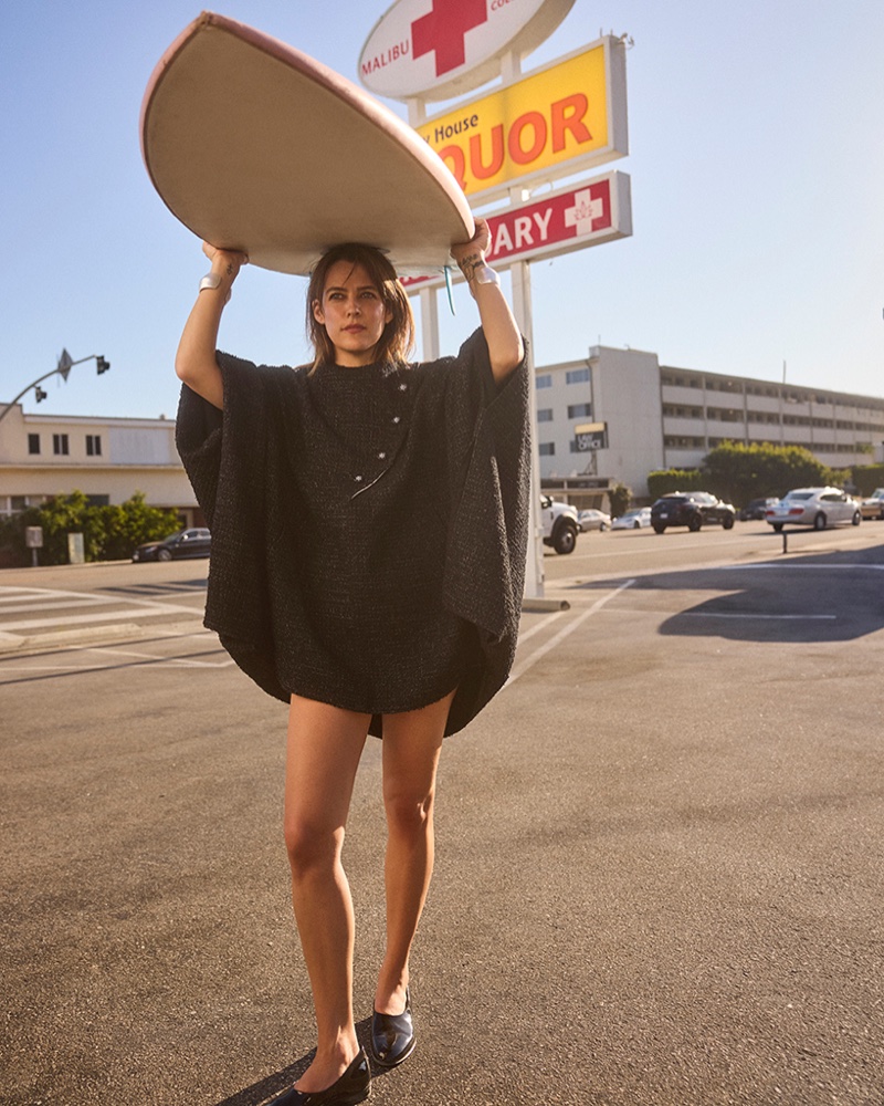 Riley Keough. Photo: David Roemer / Harper's Bazaar Australia