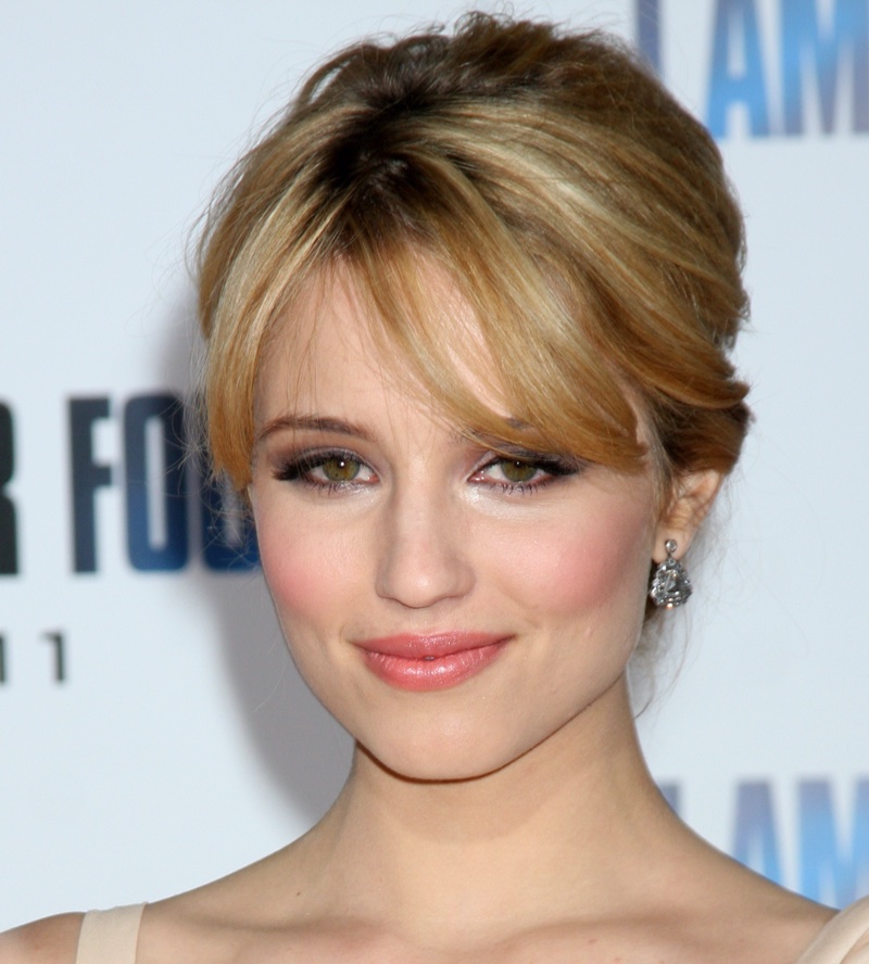 Side Curtain Fringe Dianna Agron