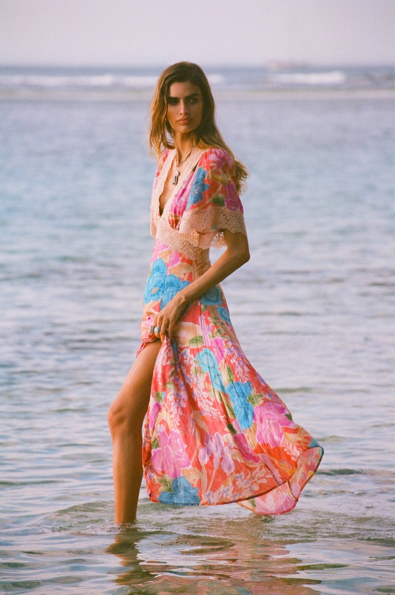 Spell features a dreamy maxi dress in its Sweet Nothings collection.