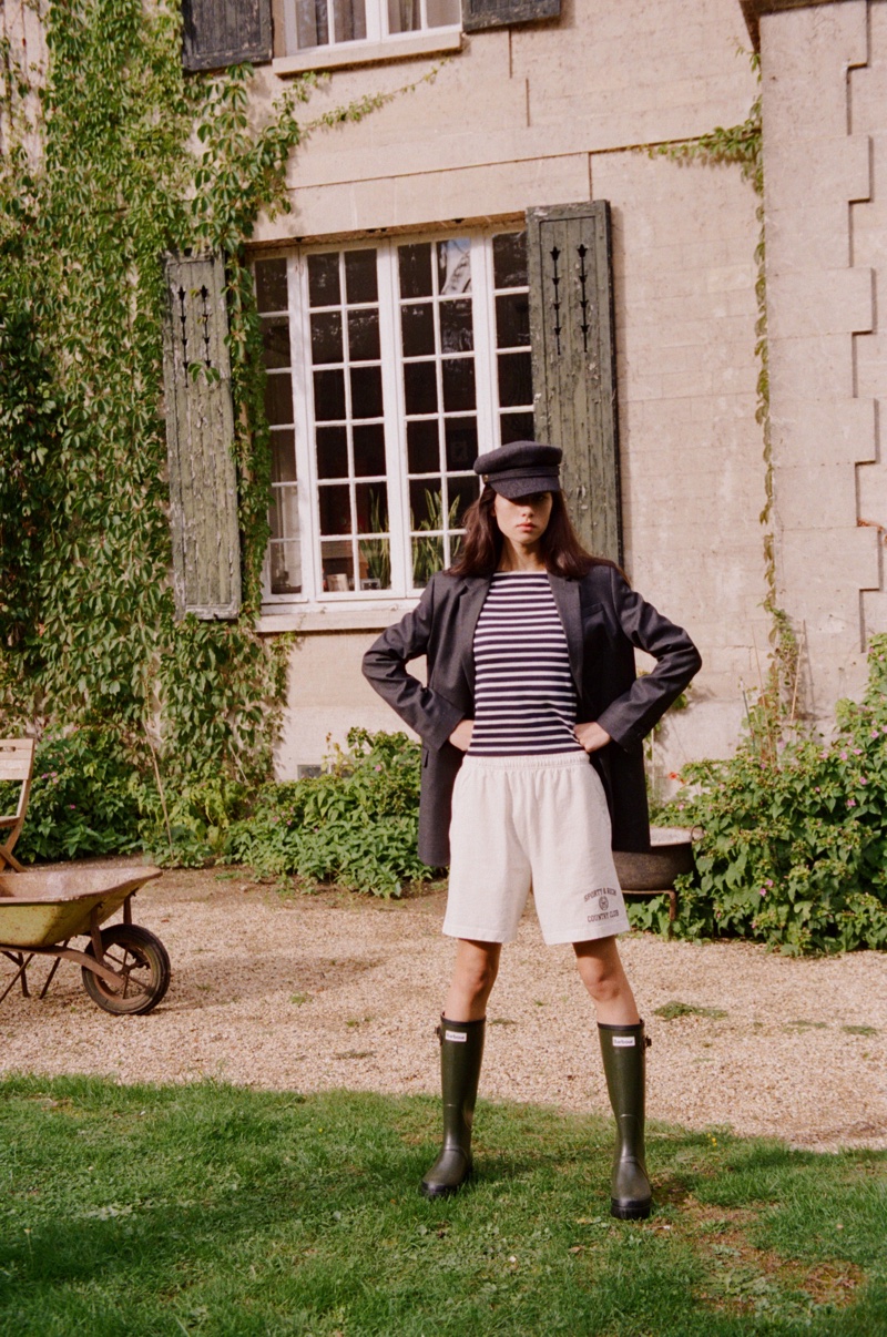 Sporty & Rich embraces stripes with its Countryside drop for the fall-winter 2024 season.