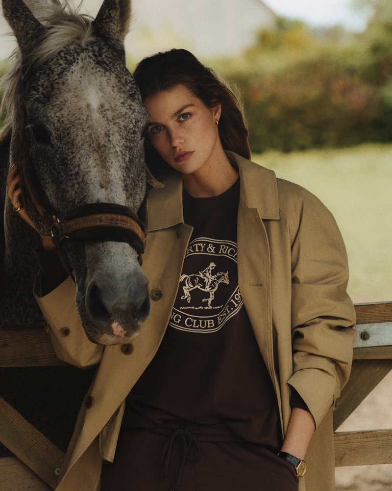 Sporty & Rich unveils its Equestrian Drop for fall-winter 2024.