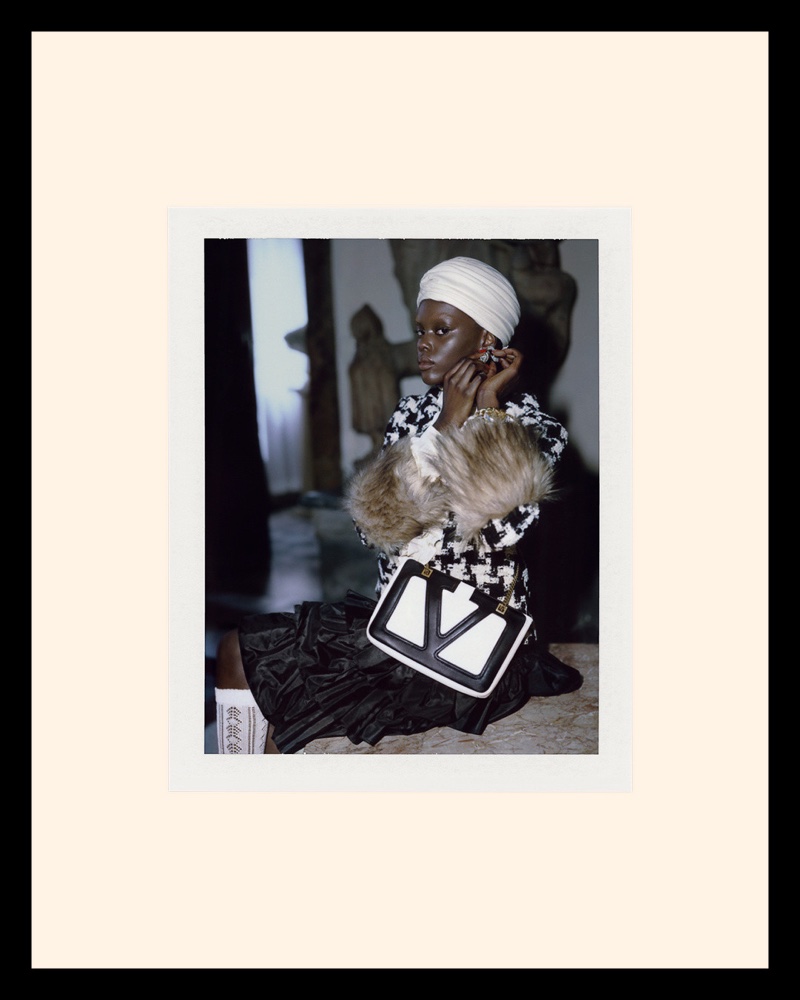 Inspired by Rome, Valentino features elegant fashions in its resort 2025 ad.