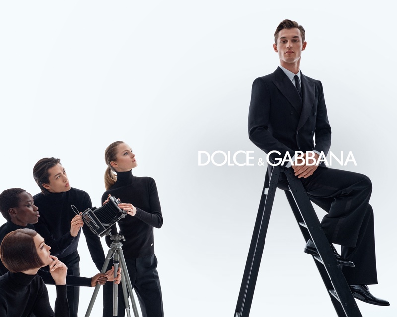 Dolce & Gabbana spotlights classic tailoring for the Holiday 2024 season.