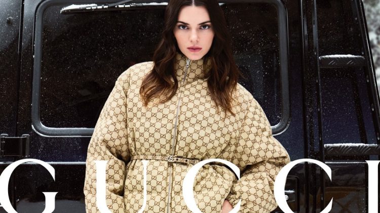 Kendall Jenner & Gucci Bring Snowy Style to Gift Season