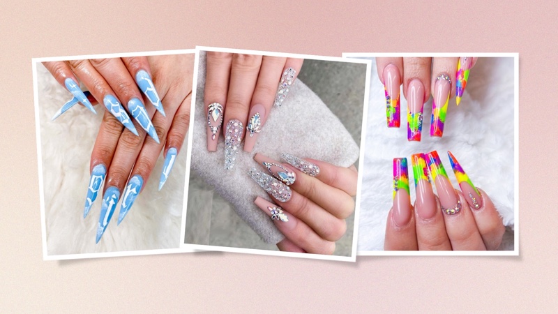 Long Nail Designs