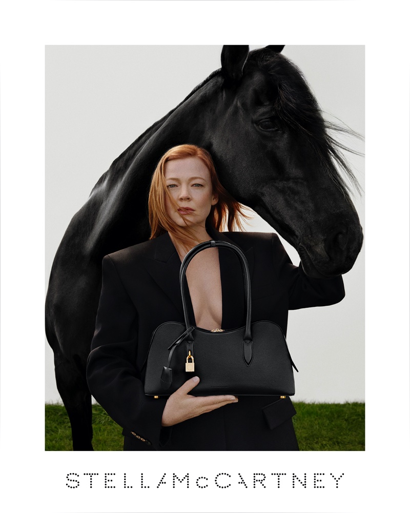 Sarah Snook Stella McCartney Ryder Bag Campaign