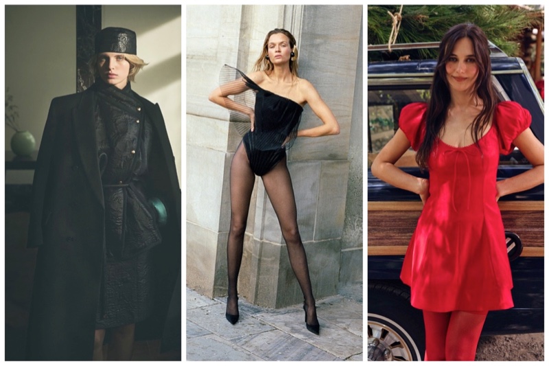 Week in Review: Loro Piana Evening 2024 collection, Josephine Skriver poses for Vogue Scandinavia, and Devon Lee Carlson in For Love & Lemons' Holiday 2024 lingerie collection.