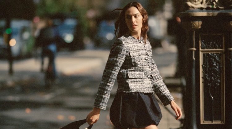 Alexa Chung & Mango Deliver the Ultimate London Style Moment