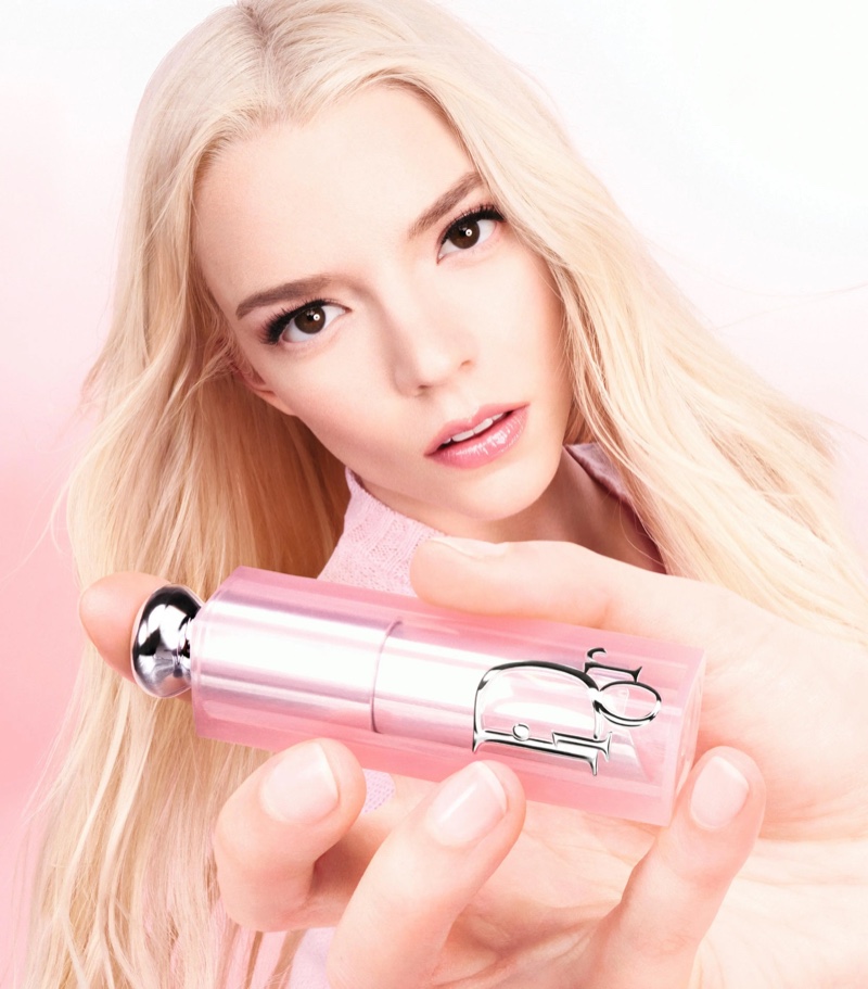 Anya Taylor-Joy gets her closeup in Dior Addict Lip Glow ad for 2025.