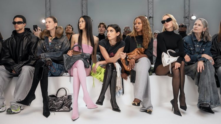 Balenciaga’s Le City Bag Gets Front Row Glam