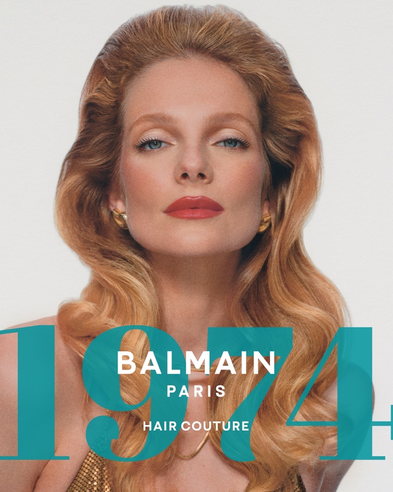 Balmain Hair celebrates 50 years of excellence with retro styles.