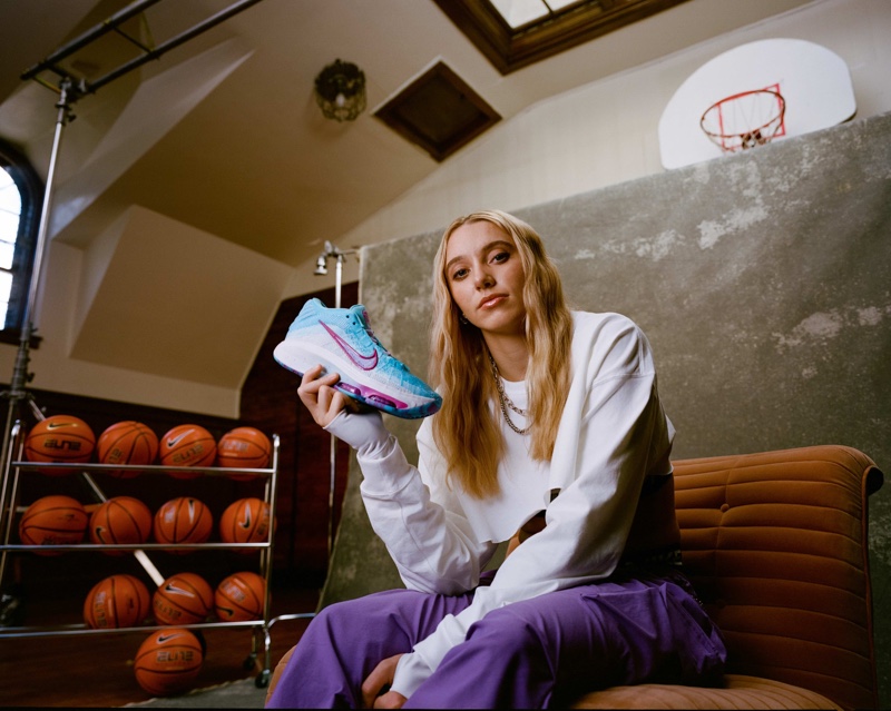 Paige Bueckers makes history as the first NIL athlete to launch a Nike Player Edition shoe.