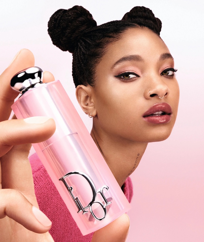 Willow Smith wows in Dior Addict Lip Glow ad.