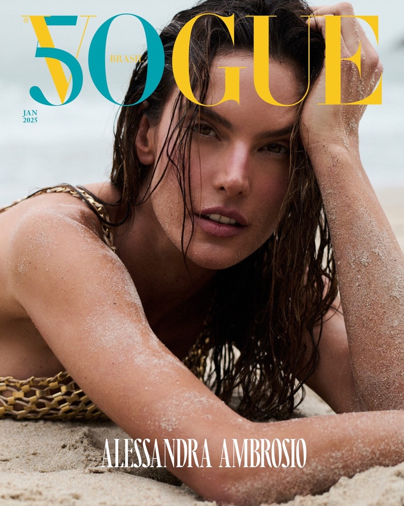 Alessandra Ambrosio Vogue Brazil January 2025 Cover