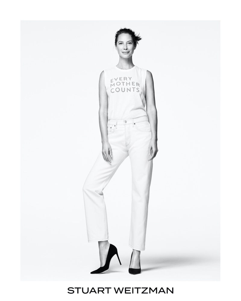 Christy Turlington Stuart Weitzman 2025 Campaign