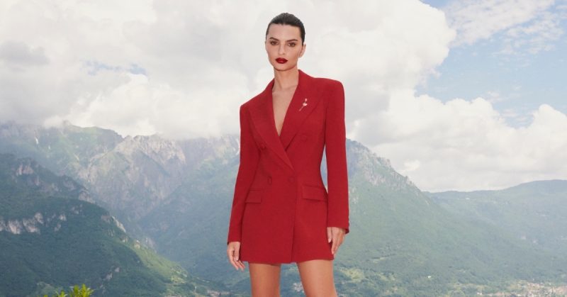 Emily-Ratajkowski-Marella-Blazer-2025