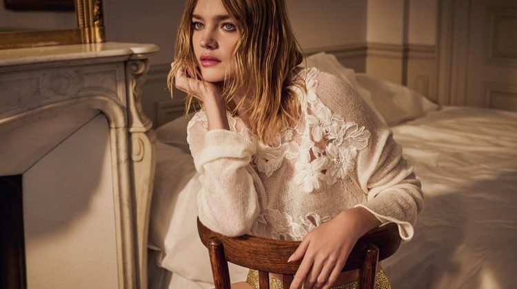 Natalia Vodianova Enchants in Ermmano Scervino Spring 2025 Ad