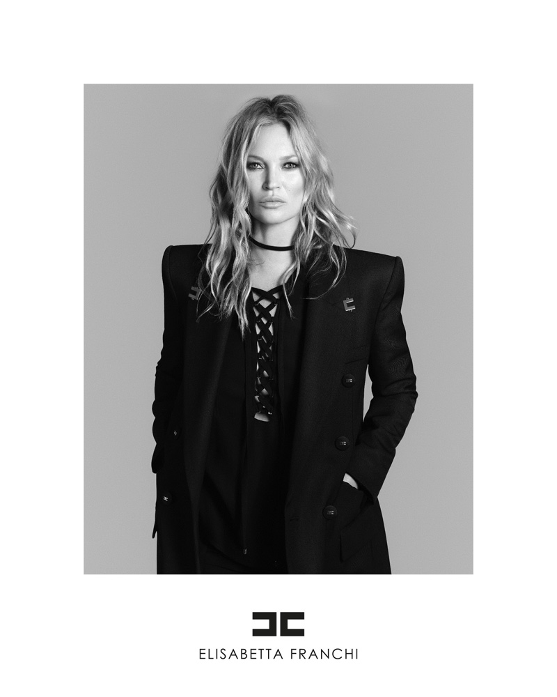 Kate Moss Elisabetta Franchi Spring 2025 Ad