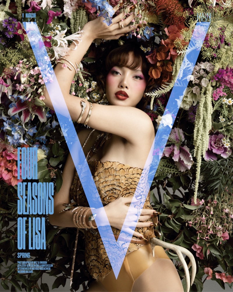 Lisa V Magazine Spring Preview 2025 Cover