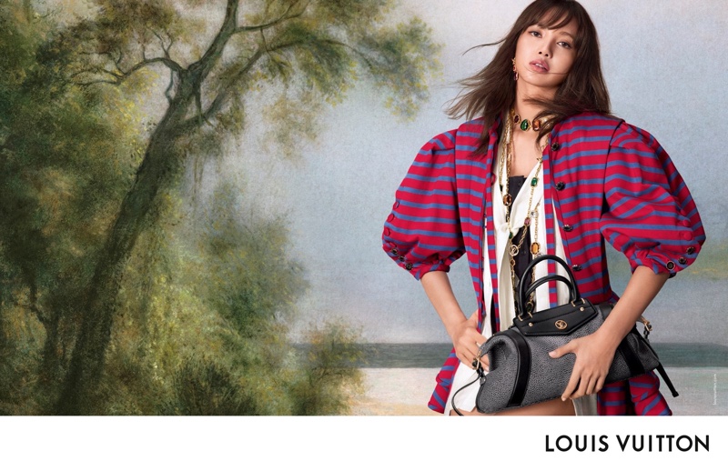 Lisa stars in Louis Vuitton's spring-summer 2025 campaign.