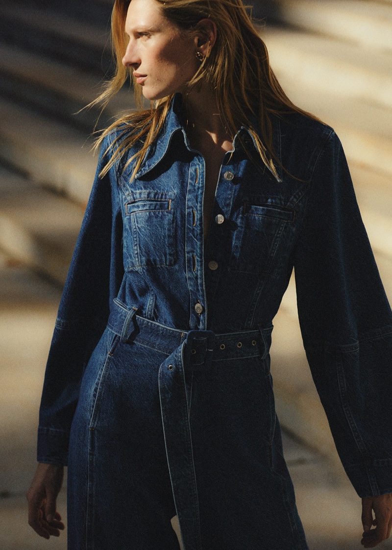 & Other Stories Denim Jumpsuit $229