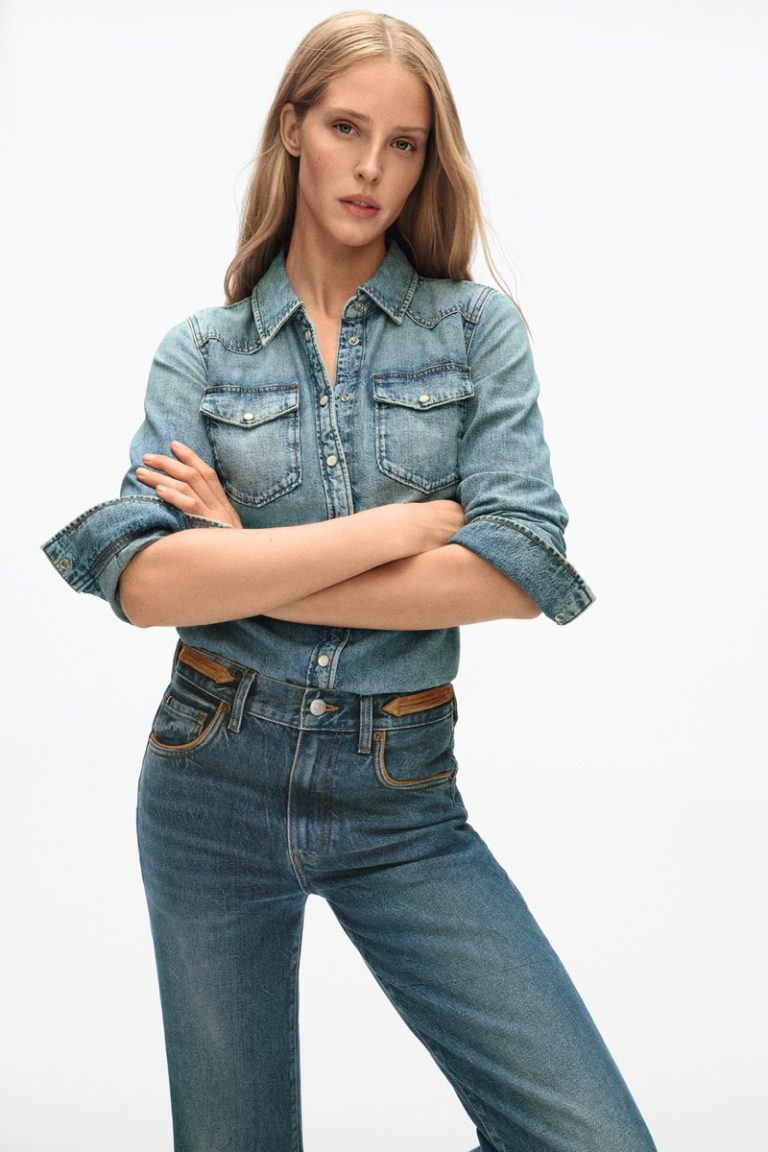 Abby Champion Shines in Tommy Hilfiger Denim Spring 2025 Ad