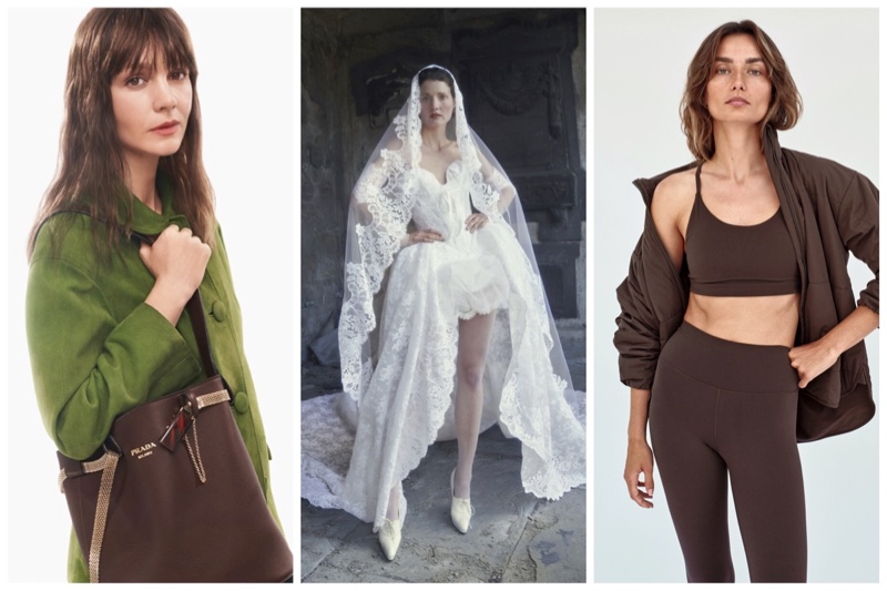 Week in Review: Carey Mulligan fronts Prada spring 2025 campaign, Vivienne Westwood Couture Bridal 2025 collection, and H&M Wellness Edit.