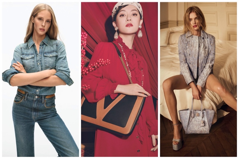 Week in Review: Abby Champion for Tommy Hilfiger Denim spring 2025, Valentino Lunar New Year campaign, and Natalia Vodianova fronts Ermanno Scervino spring 2025 ad.