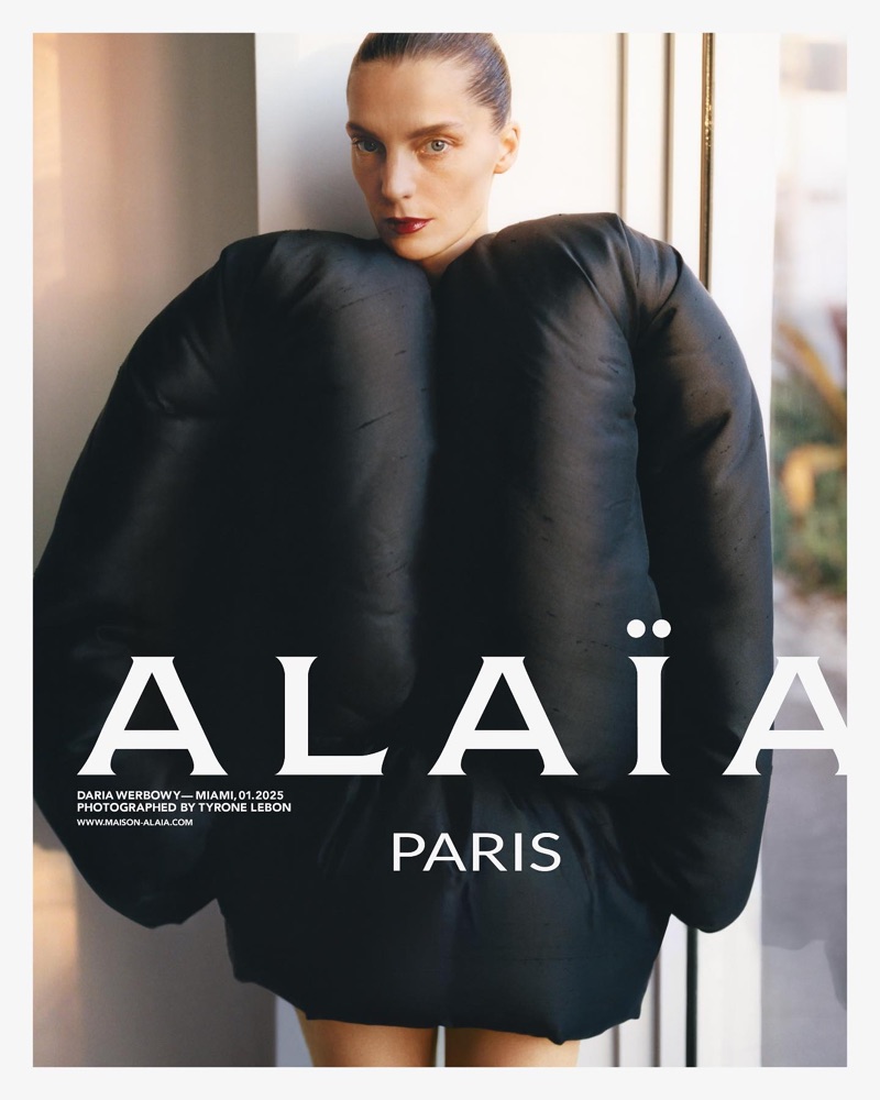 Alaia Black Jacket Spring 2025