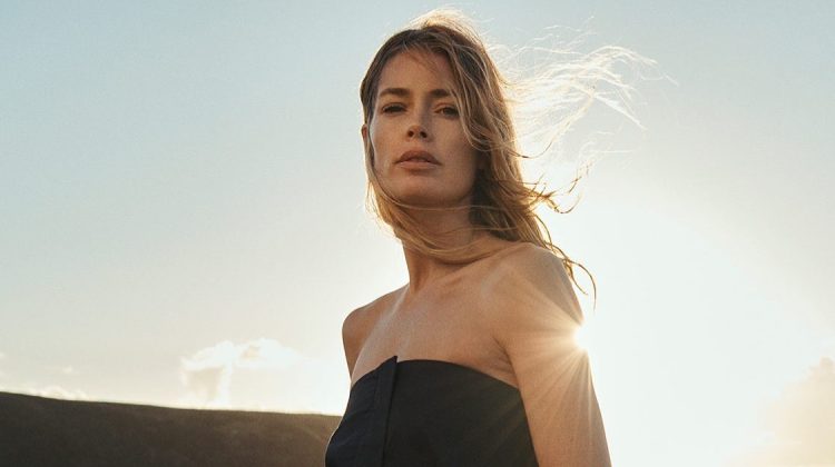 Doutzen Kroes is Coastal Cool in Anthropologie Spring 2025 Ad