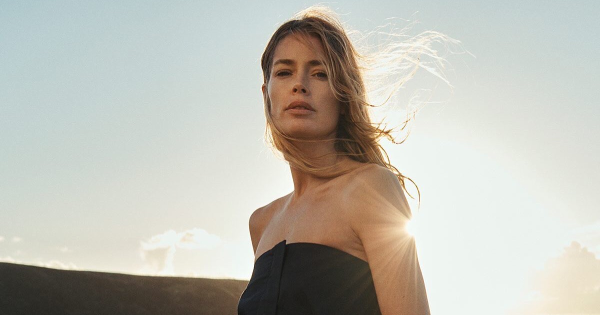 Doutzen Kroes is Coastal Cool in Anthropologie Spring 2025 Ad