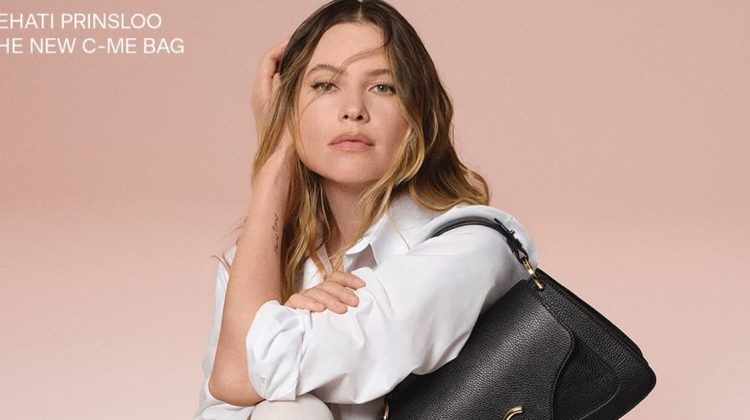 Behati Prinsloo is Minimal Chic in Coccinelle Spring 2025 Ad