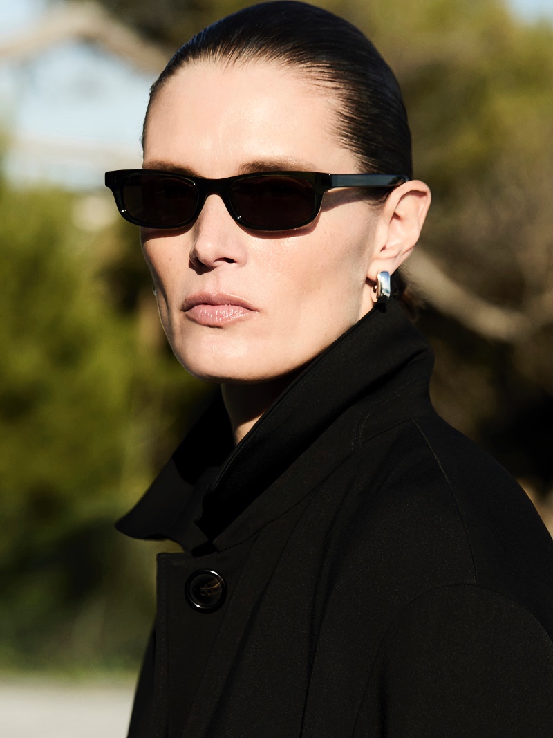 COS x Linda Farrow Black Sunglasses