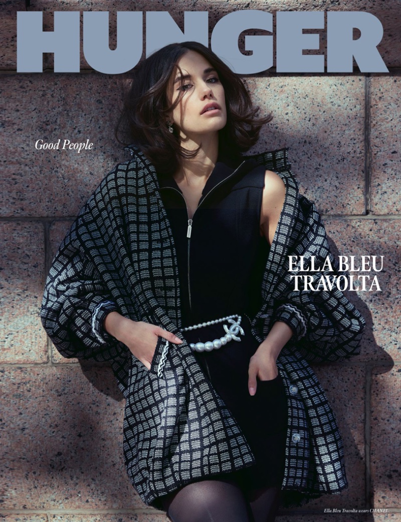 Ella Bleu Travolta Hunger Magazine 2025 Cover