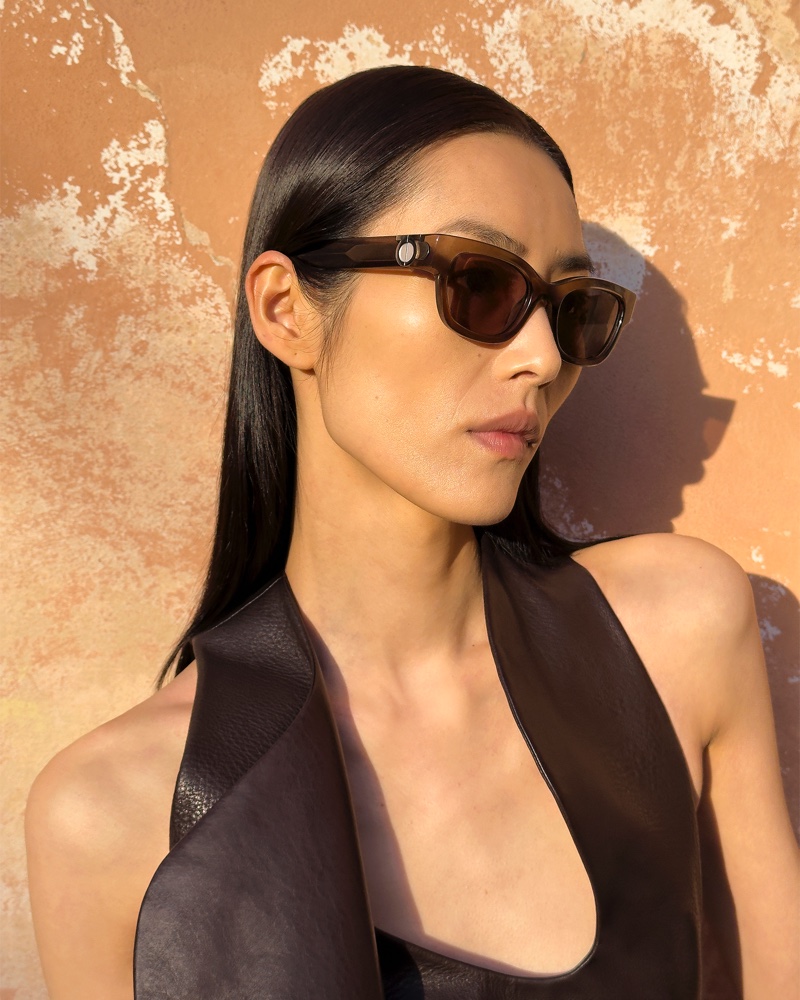 Sunglasses stand out in Ferragamo's spring-summer 2025 campaign.