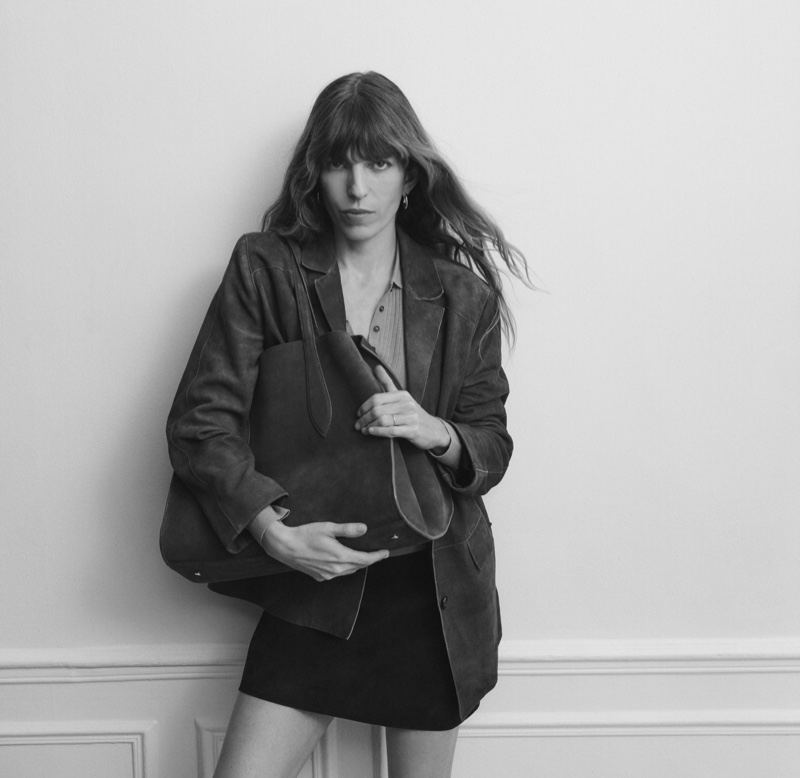 Lou Doillon Massimo Dutti 2025 Photoshoot