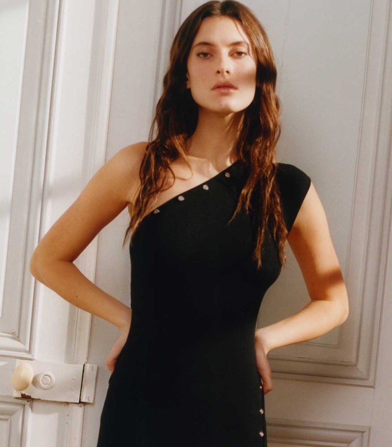 Black Dress Maje Spring 2025