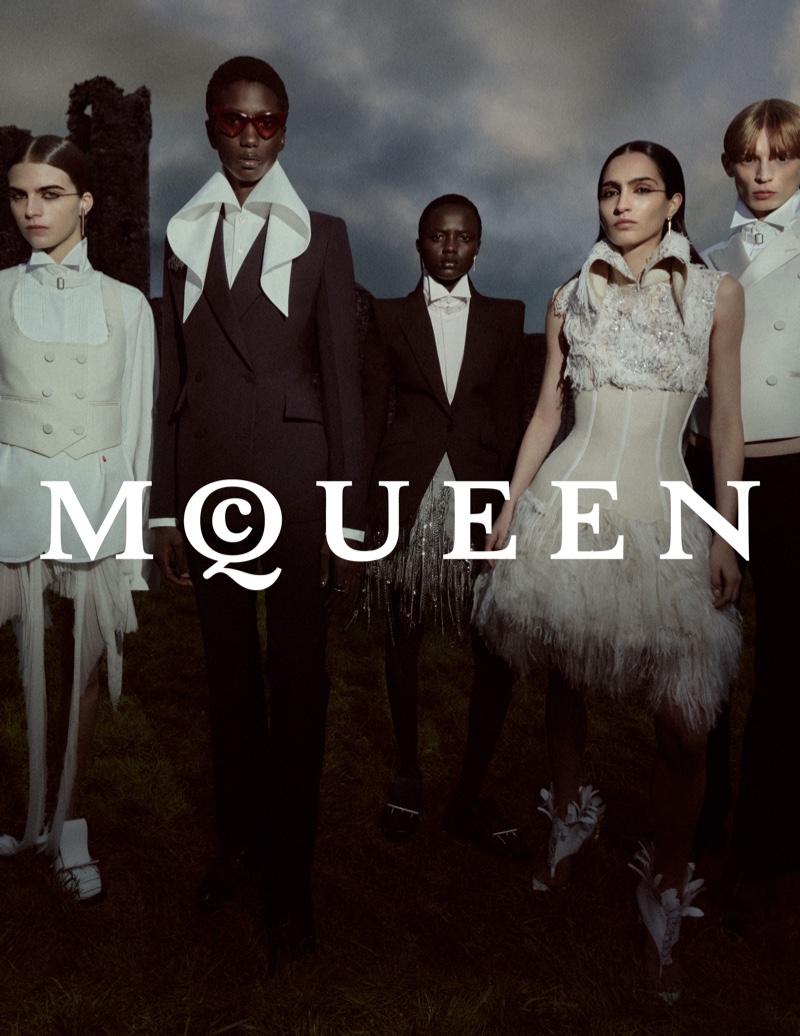 McQueen debuts its spring-summer 2025 campaign.