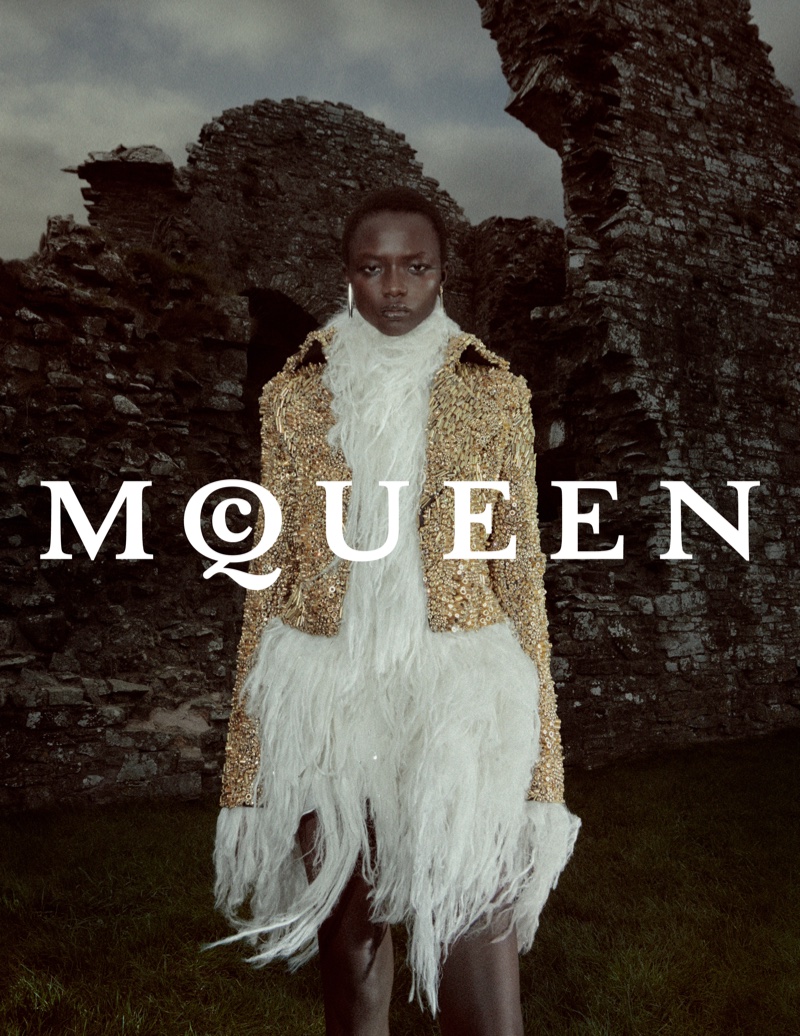 McQueen White Dress Jacket Spring 2025