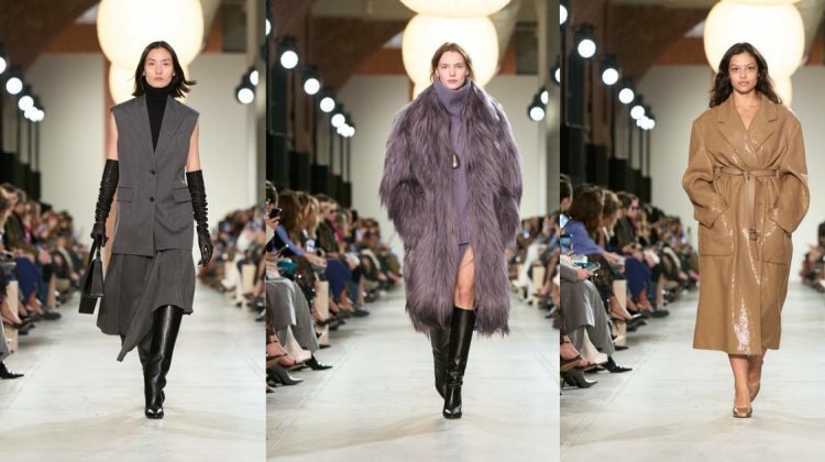 Michael Kors Fall 2025 Nails Cozy Chic