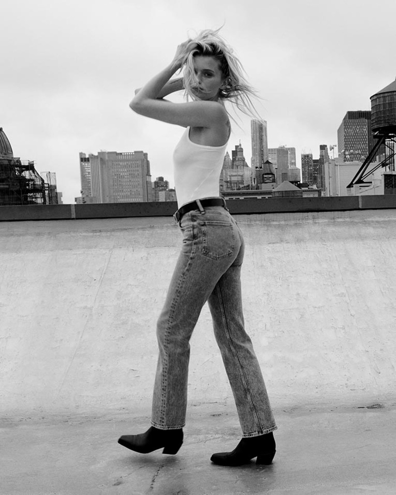 rag & bone focuses on jeans for its spring 2025 campaign.