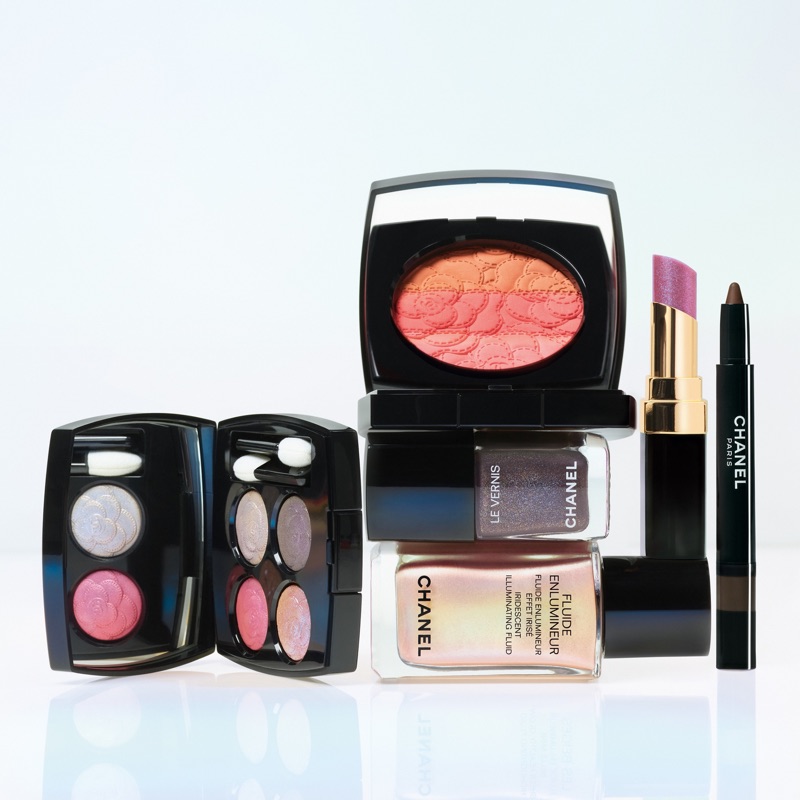 Chanel Camélia Futura makeup line.