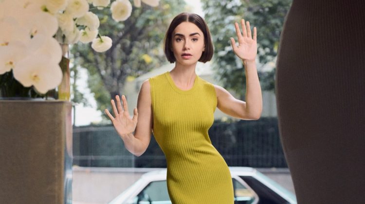 Lily Collins is Minimal Chic in Calvin Klein Spring 2025 Ad