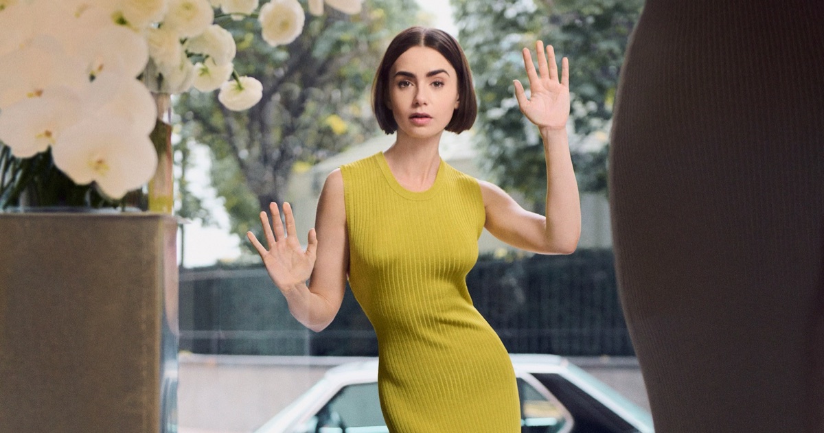 Lily Collins is Minimal Chic in Calvin Klein Spring 2025 Ad