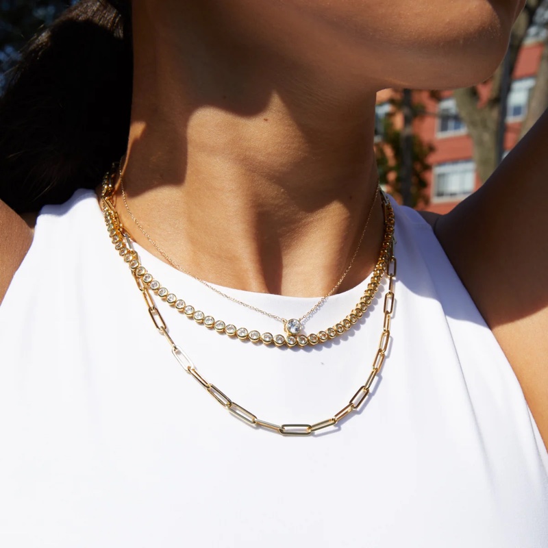 Paperclip Chain Necklace