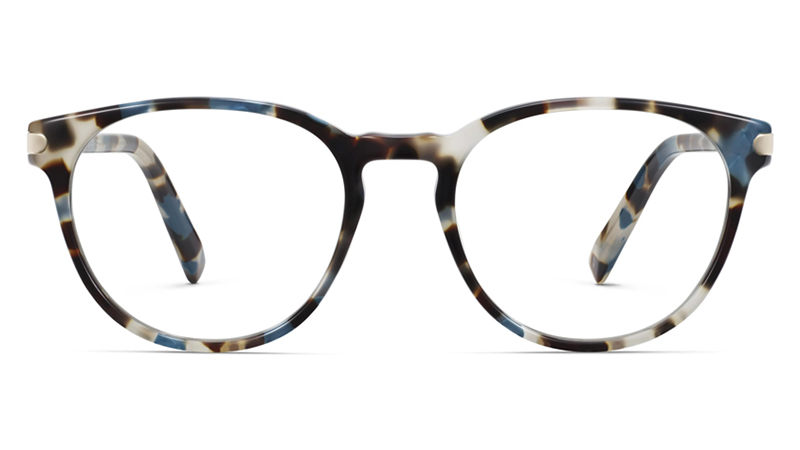 Warby Parker Whalen Glasses in Pebble Shore Tortoise with Riesling $145