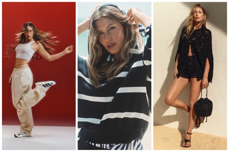 Week in Review: Tate McRae for adidas Sportswear, Gisele Bundchen fronts Marc O'Polo spring 2025 ad, and Doutzen Kroes for Twinset spring 2025.