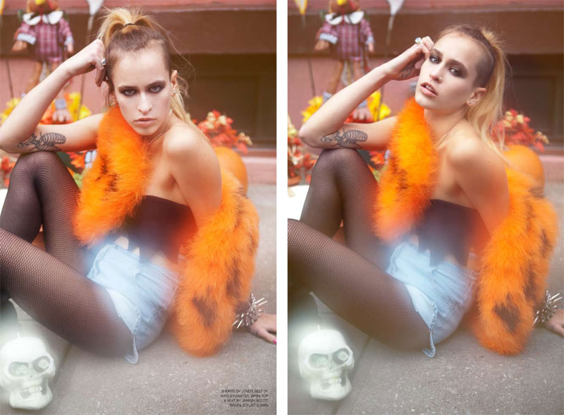Cover Story | Alice Dellal by Sam Crawford for No. #8