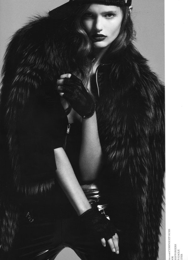 Fur Fur Fur | Katie Fogarty by Nicolas Moore for Saga