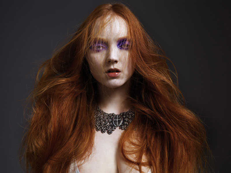 Interview January 2010 | Lily Cole by Mario Sorrenti